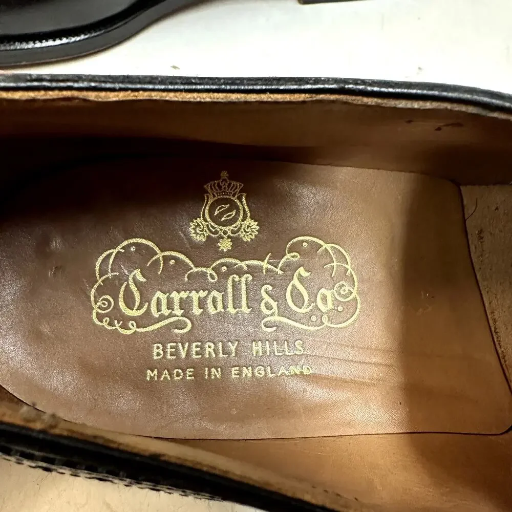 EUC Crockett & Jones x Carroll & Co. Wingtip Oxford Made in England 317 US 9 B